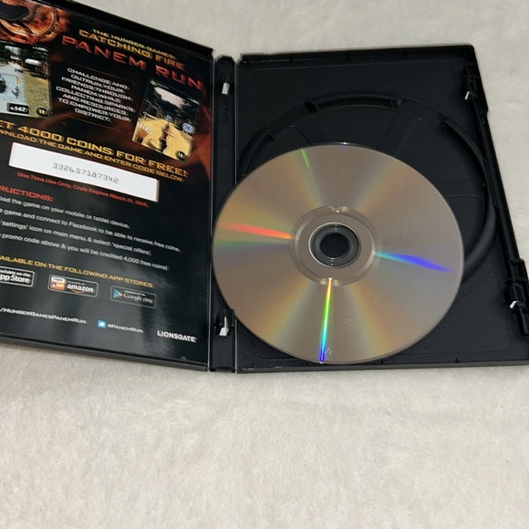 ~6/$10 MOVIES VHS/DVDS~ The Hunger Games Catching Fire DVD 2013 - Picture 3 of 4